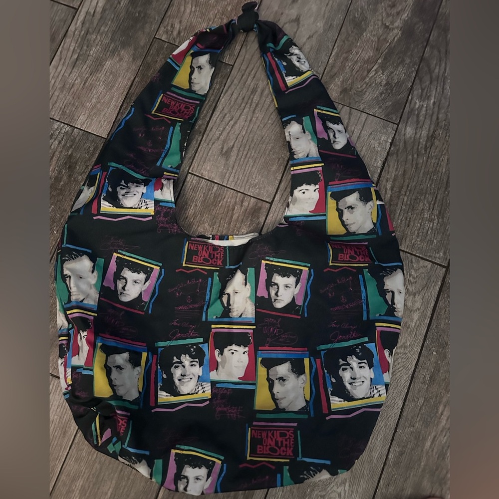 NKOTB New kids on the block black bag